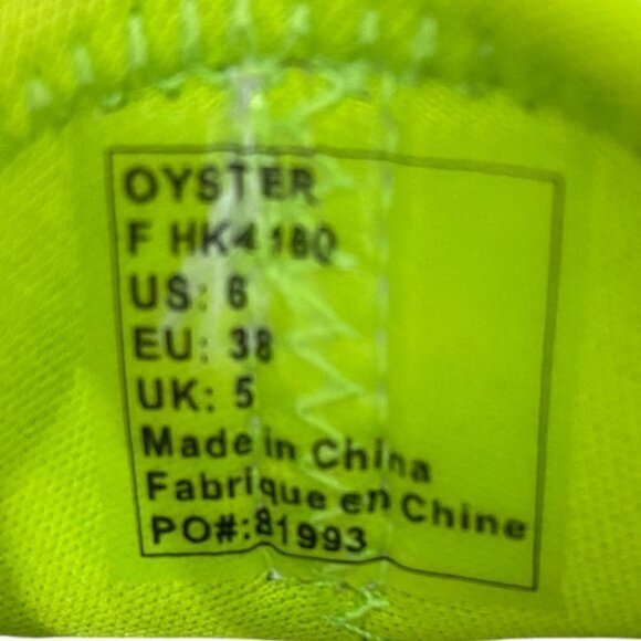 Kamik Oyster Outdoor Closed Toe Water Sandals in Neon Green & Black, Kids Size 6 - Picture 10 of 10